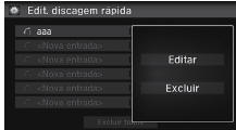 Registrando um Comando de Voz para uma Entrada de Discagem Rápida