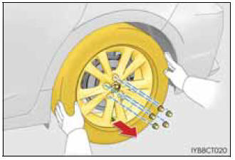 Substituir um pneu vazio