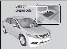 Acendimento Automático dos Faróis Baixos