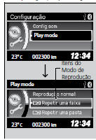 Como Selecionar um Modo de Reprodução