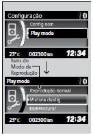 Como Selecionar um Modo de Reprodução