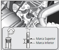 Fluido especificado: Genuíno Honda ATF 11 (fluido para transmissão automática)