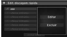 Registrando um Comando de Voz para uma Entrada de Discagem Rápida