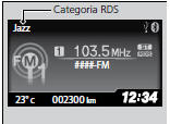 Para localizar uma estação RDS na categoria de programas selecionados