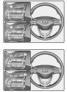 Comandos remotos no volante