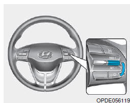 Para configurar o controlo inteligente da velocidade de cruzeiro