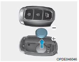 Substituição das pilhas