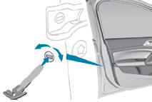 Trancamento das portas dos passageiros