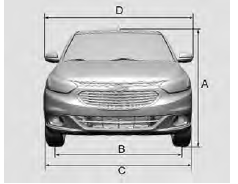 Dimensões do veículo