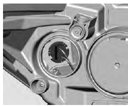 Luzes de direção dianteiras