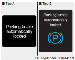 Travão de estacionamento automaticamente acionado
