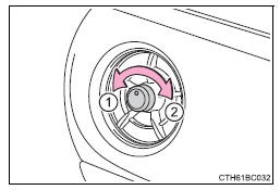 Saídas de ar laterais da frente