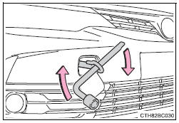 Procedimento de reboque de emergência