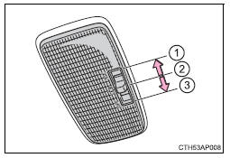 Luz interior traseira